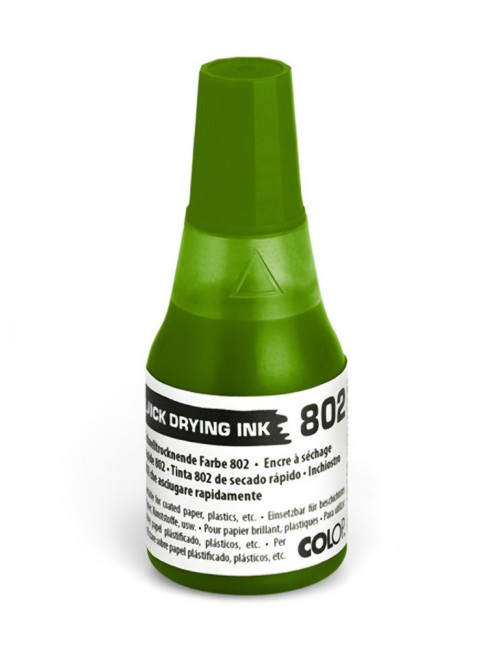 Tusz szybkoschnący 802 do folii, drewna, metalu i plastiku | COLOP