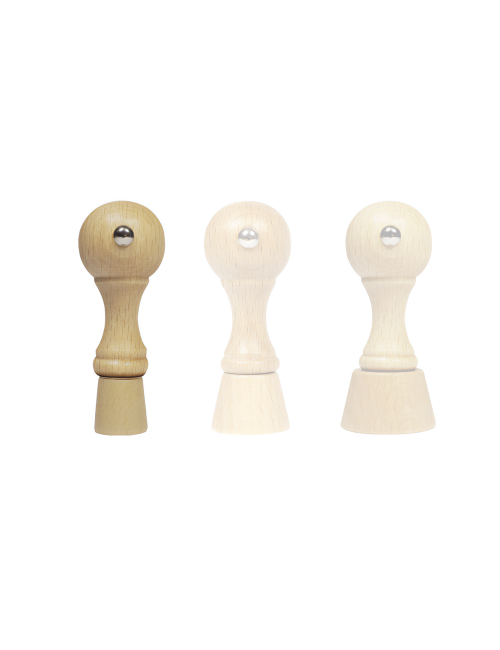 Mały stempel okrągły z własnym wzorem - 15, 20 lub 25 mm