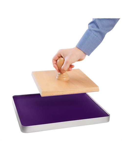 Poduszka wielkoformatowa do stempli TOP PAD 2 i 3 | metalowa obudowa