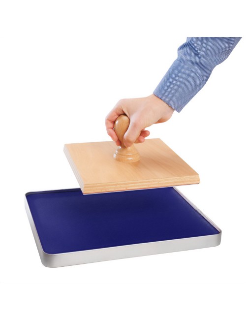 Poduszka wielkoformatowa do stempli TOP PAD 2 i 3 | metalowa obudowa