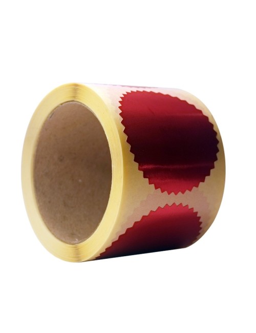 Ozdobna naklejka do suchego stempla 55 mm