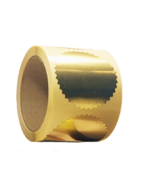 Ozdobna naklejka do suchego stempla 55 mm