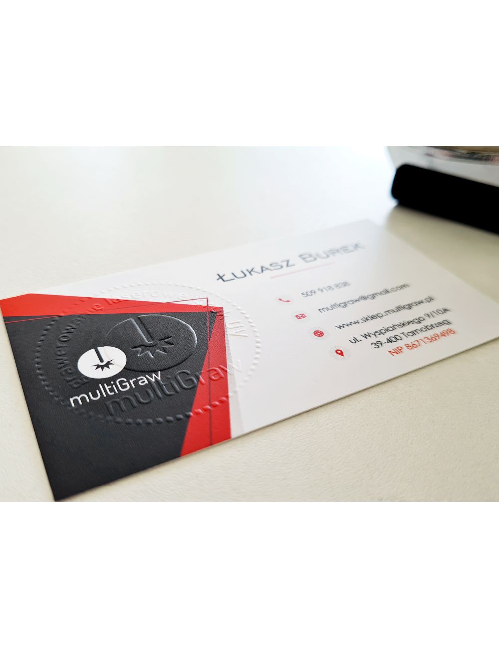Suchy stempel z Twoim logo...