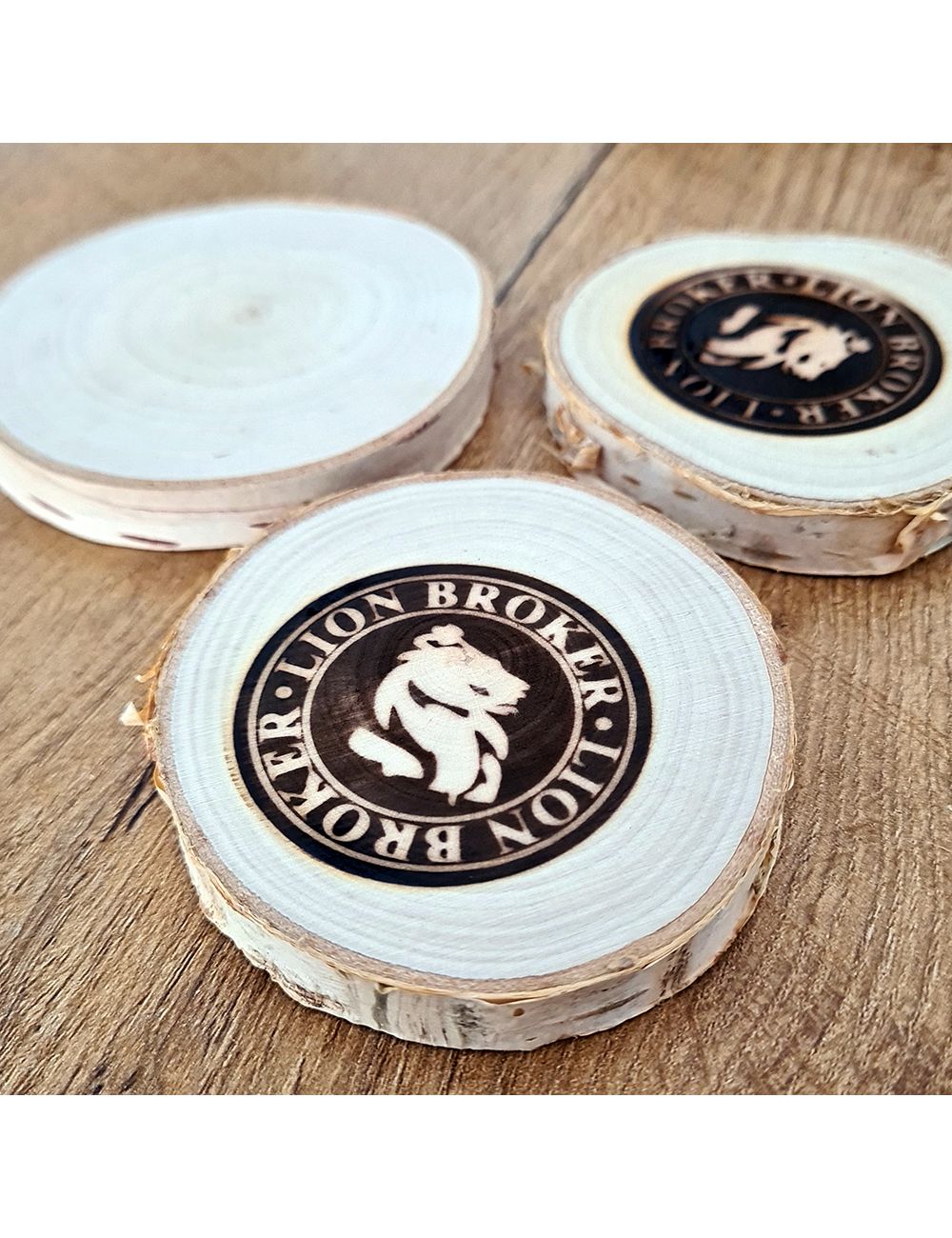 Stempel mosiężny na długim...