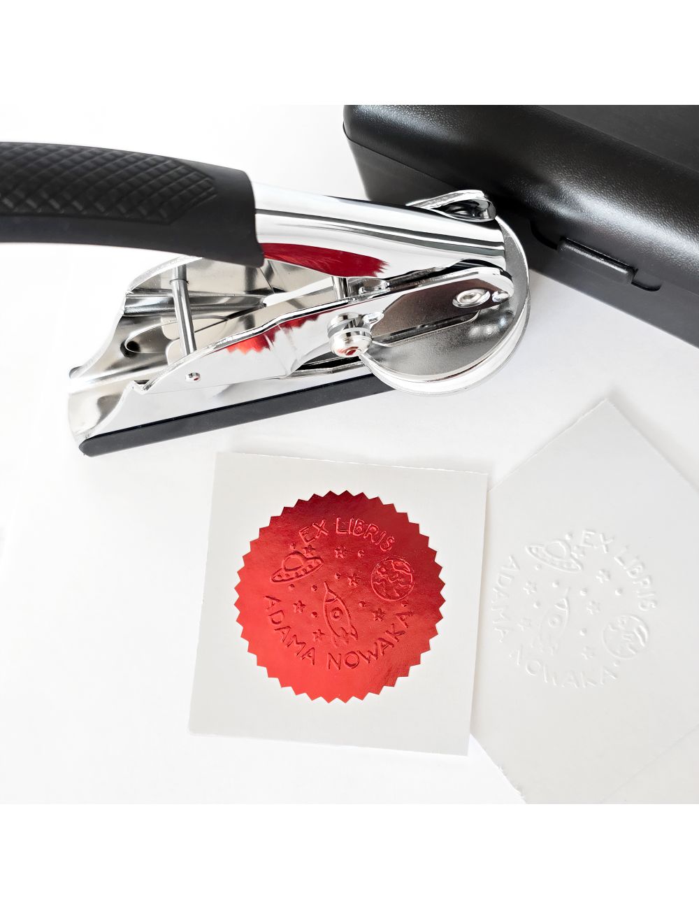 Suchy stempel Ex Libris –...